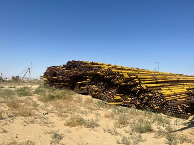 Стальные газовые трубы расположенные в Бейнеуском РГХ (3 лот)