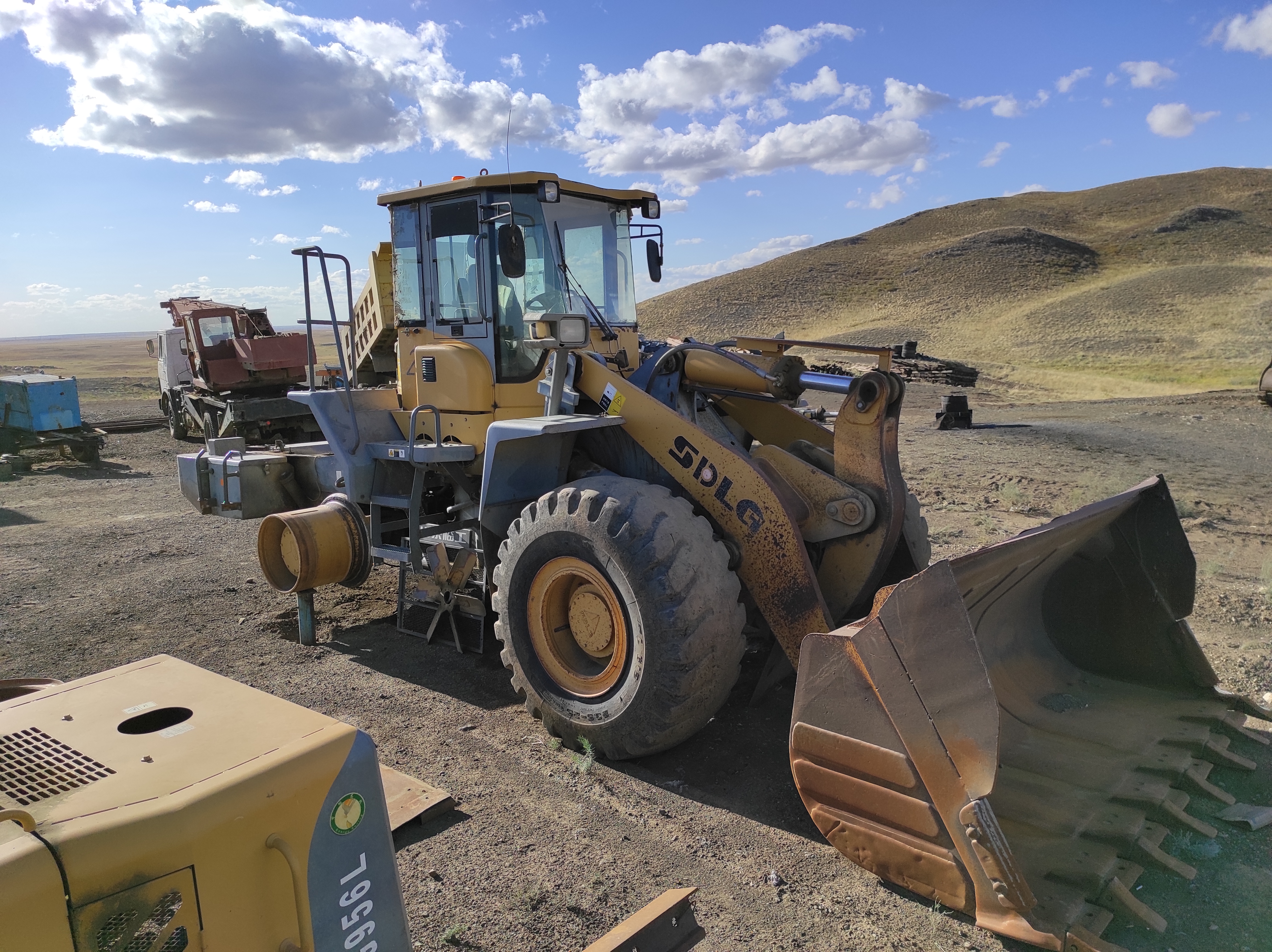 Бренд: ГРУЗОВОЙ АВТОМОБИЛЬ ПОГРУЗЧИК КОЛЕСНЫЙ "LG 956GL"; Гос. номер: А491AND