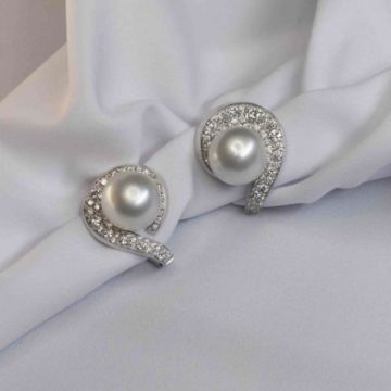 Серьги с жемчугом