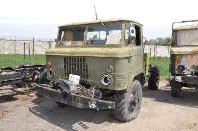 Автомобильное шасси "ГАЗ-66" (ш.0283163) в кол-ве 1 ед., находящегося в войсковой части 03825 (Алматинский обл., Илиский р-н, ул.Менделеева, д.1).