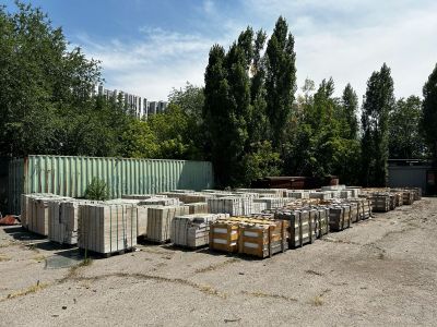 Строительные материалы. Мрамор Biance Carrara, полированный. Местонахождение - г.Алматы.