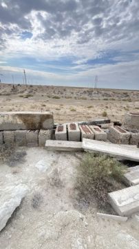 Б/у ЖБИ - тумбы под трубы