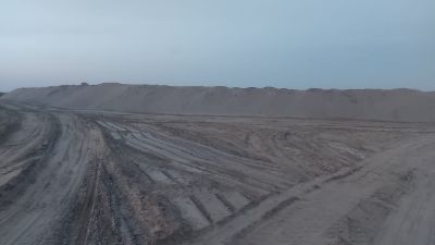 Песок для строительных работ