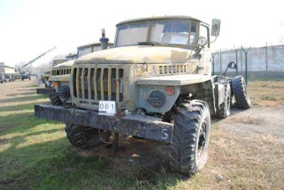 Автомобильное шасси Урал-4320 (ш: 057677) в количестве 1 ед. находящегося в Войсковой части 03825 (с.им.А.Токпанова)