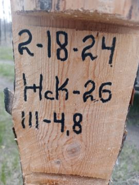 Лесопродукция (древесина на корню) Аманкарагайского лесничества, расположенная в квартале 2 выдел 18-24  деляна № 3