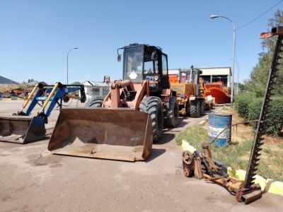 Погрузчик колесный ТО-18Б, г/н 137HABD, 2004 г.в.