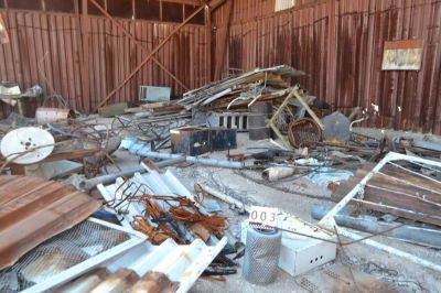 Лом черных и цветных металлов в количестве 6244,70 кг., находящееся в войсковой части 03876 с.о.Орта-Дересин.