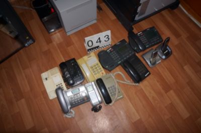 Имущество связи (телефонный аппарат Panasonic KX-TSC7701CID, VESNET) в кол-ве. 12 к-т. находящегося в РГУ "Воинская часть 5512 НГ РК" Павлодарская область, г.Павлодар, ул.Центральный промышленный район, д.592 г.