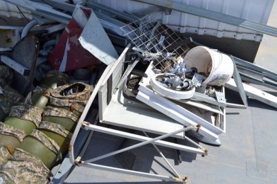 Лом черных и цветных металлов в кол-ве 230,67 кг. находящегося в войсковой части 55009 (г.Шымкент).