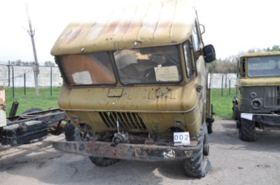 Автомобильное шасси ГАЗ-66  (ш. 0243891) в количестве 1 ед.