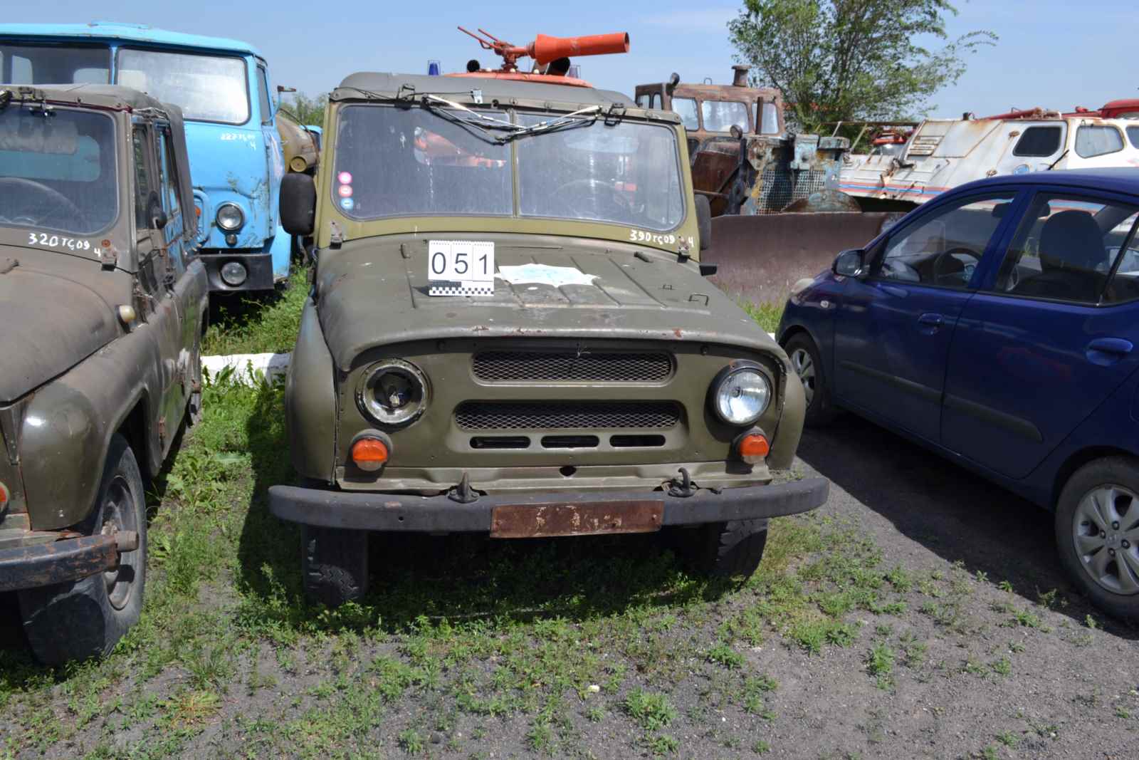 Автомобиль марки УАЗ-469 Б №091453/235003000058