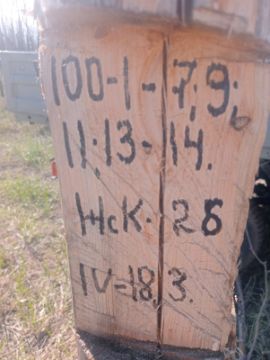 Лесопродукция (древесина на корню) Аманкарагайского лесничества, расположенная в квартале 100 выдел 1-7,9,11,13,14 деляна № 4