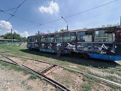 Трамвайный вагон