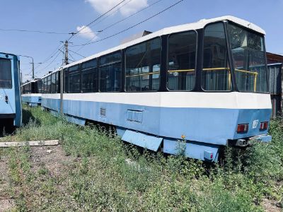 Трамвайный вагон