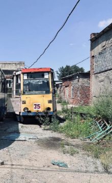 Трамвайный вагон