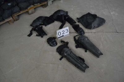 Комплект защитных щитков в кол-ве. 27 к-т. находящегося в РГУ «Воинская часть 6506 НГ РК» г.Шымкент, ул.Адырбекова, д.139.