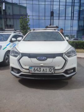 Бренд: АВТОМОБИЛЬ "JAC IEV7S"; Гос. номер: 643AI01