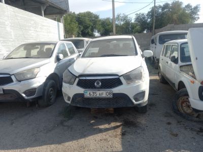 Бренд: АВТОМОБИЛЬ "SSANG YONG ACTION SPORTS"; Гос. номер: 635AF08