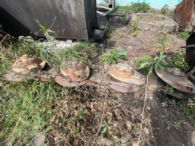 Косилка роторная навесная (5349). Бывшее в эксплуатации оборудование, в технически не исправном состоянии.