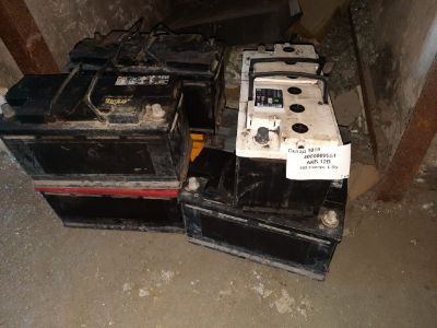 Аккумуляторные батареи б/у в количестве 418 шт.