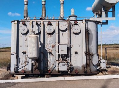 Списанные изделия в виде: трансформаторов, выключатель элегазовый, разъединитель.